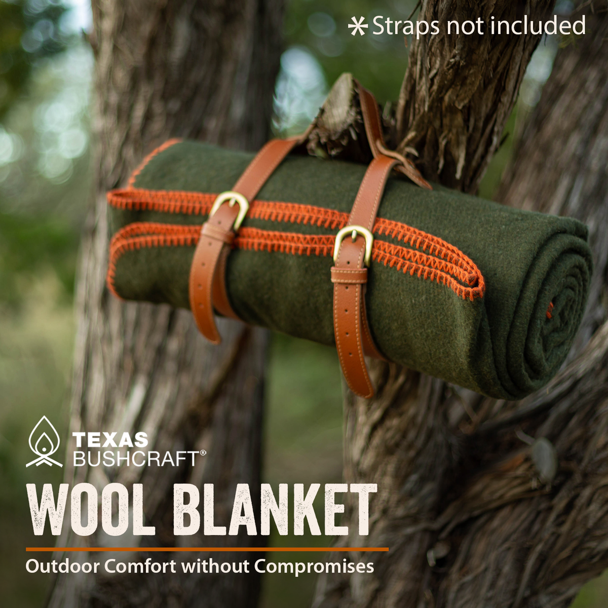 Texas Bushcraft Merino Wool Blanket for Camping Hiking and Backpacking Texas Bushcraft Merino Wool Blanket for Camping Hiking and Backpacking