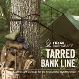 Texas Bushcraft Tarred Bank Line FW-KZX1-DZ36 VG-LVD0-X1TQ K2-NE2A-NSWN ZT-U52I-U4IP