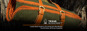 Unfolding Comfort: Journey into the Versatility of Texas Bushcraft's Wool Blanket