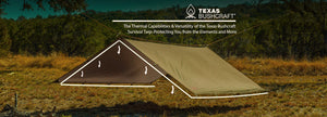 Stay Warm and Protected in the Wilderness with the Thermal Advantages of Texas Bushcraft Survival Tarp