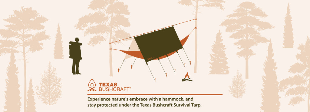 Elevate Your Wilderness Adventures: The Comprehensive Guide to Hammock and Rainfly Setups with Texas Bushcraft's Survival Tarp