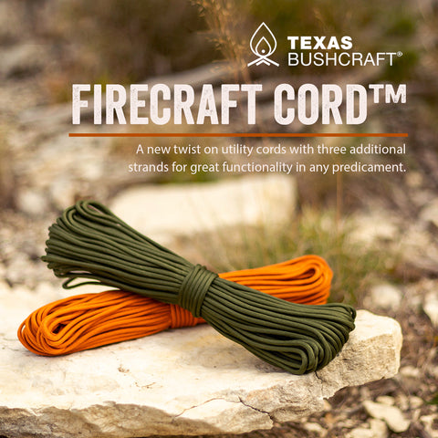 Firecraft Cord 25 ft / Burnt Orange