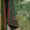 Texas Bushcraft Wool Blanket Army Green BN-DMC7-KSVQ